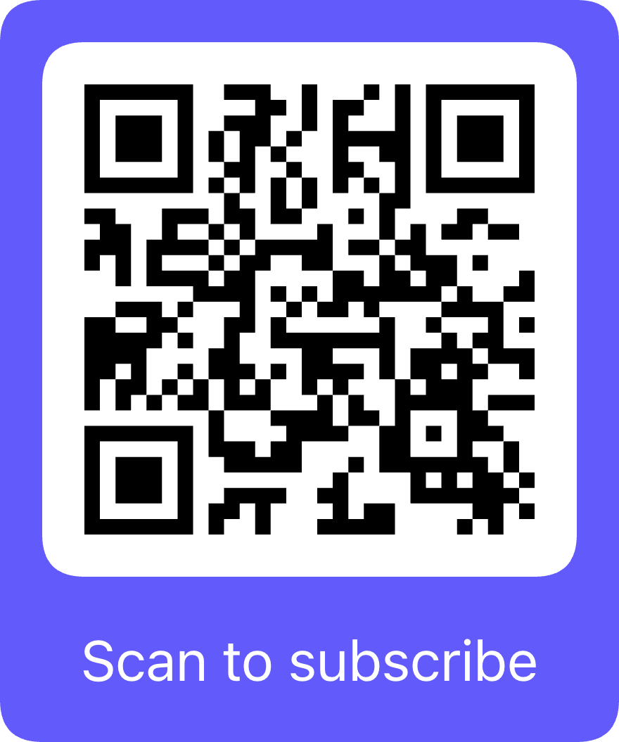 QR code to basic subscribe