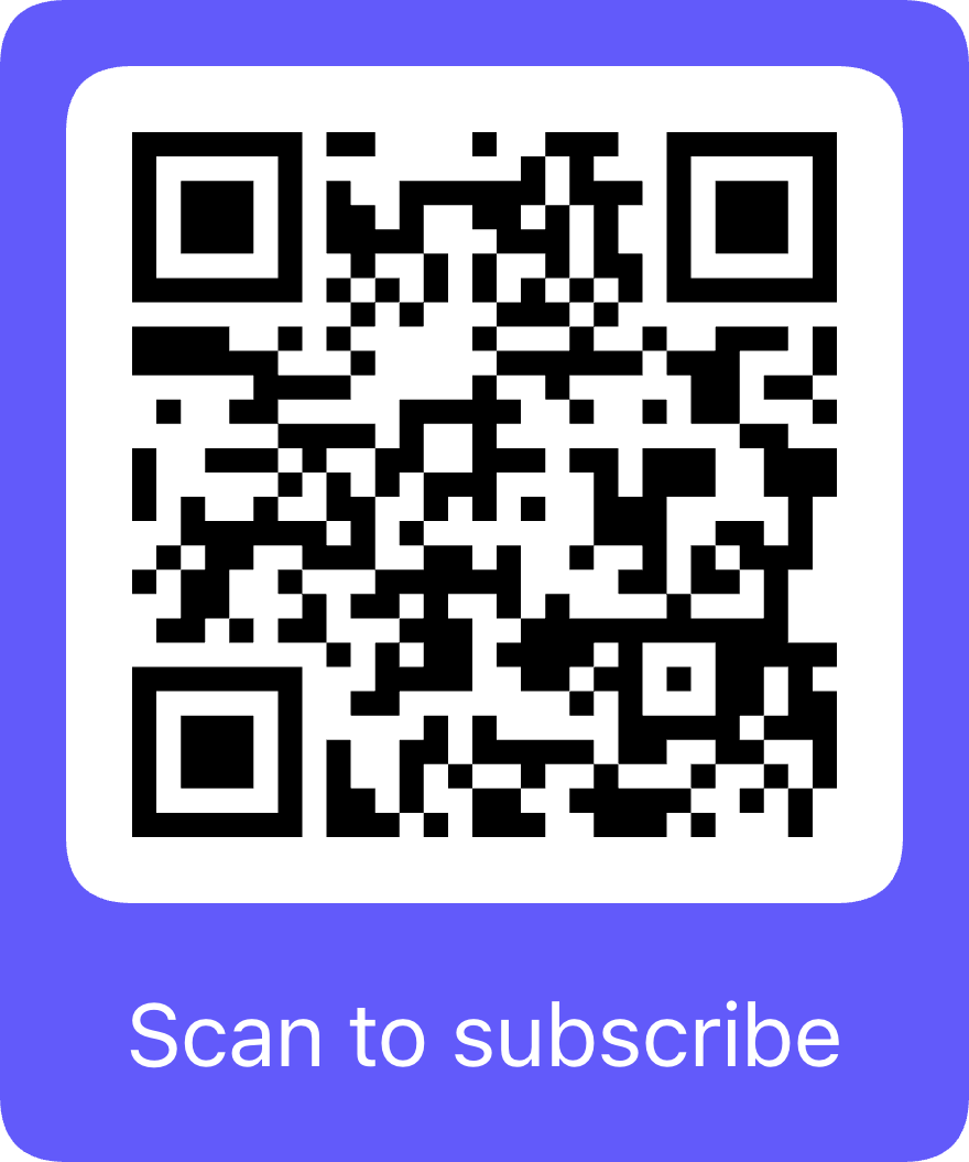 QR code to basic subscribe