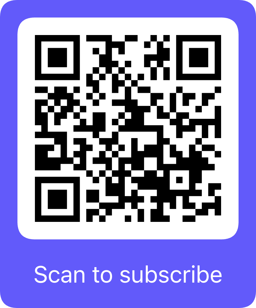 QR code to basic subscribe