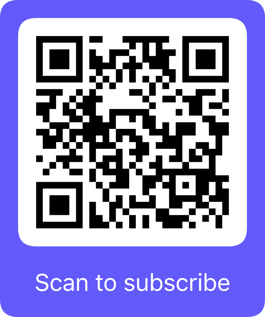 QR code to basic subscribe